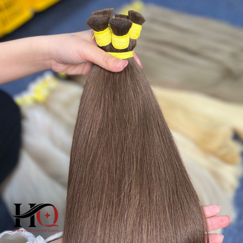 Bulk Hair Extensions Natural Straight #3