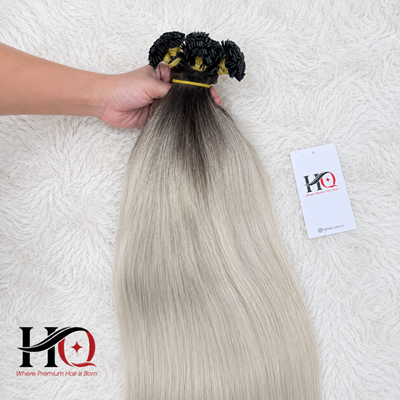 K-Tip Extensions Natural Straight #Ombre 1/PLA01