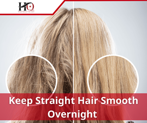 How to Keep Straight Hair Smooth Overnight (No Wrapping Needed)