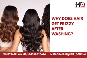 Why Does Hair Get Frizzy After Washing?