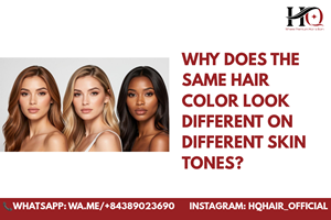 Why Does the Same Hair Color Look Different on Different Skin Tones?
