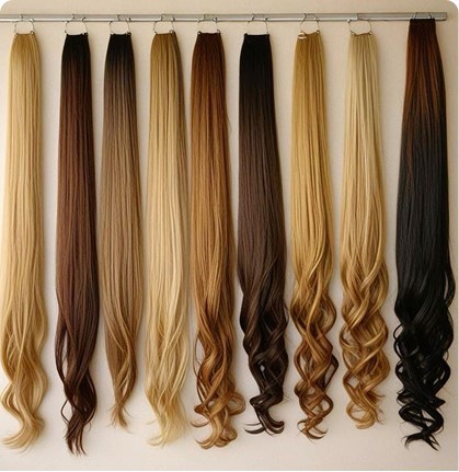Baby Hair - Hair Extension #6 Color Premium Hair Luxury Quality