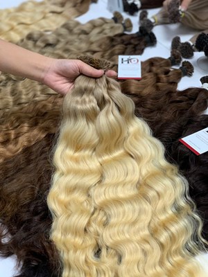 K-Tip Extensions Natural Wavy